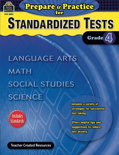 Prepare & Practice for Standardized Tests Grade 4