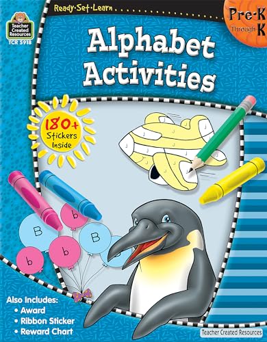 Ready-Set-Learn: Alphabet Activities Prek-K