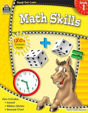 Ready-Set-Learn: Math Skills Grd 1
