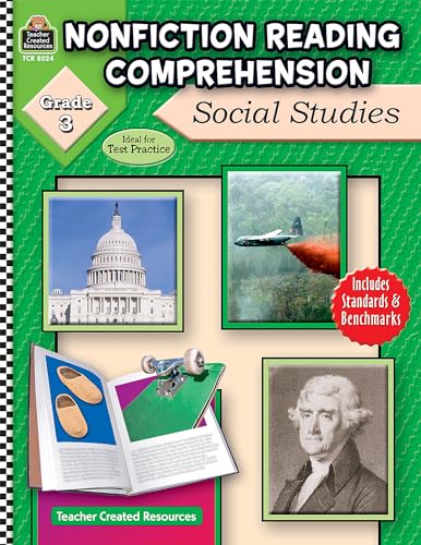 Nonfiction Reading Comprehension: Social Studies, Grade 3