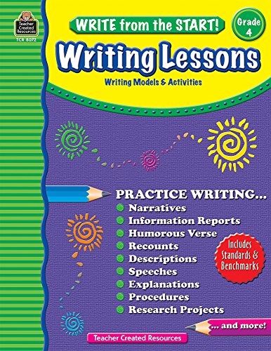 Write from the Start! Writing Lessons Grd 4