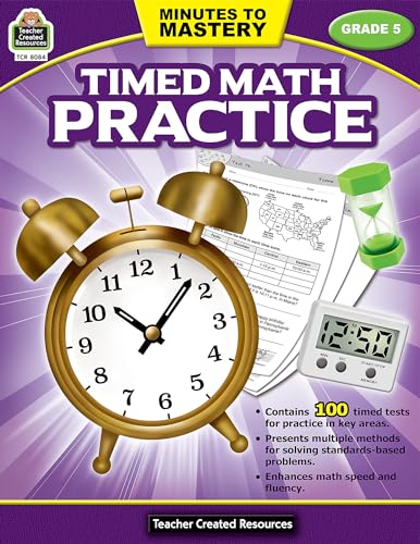 Minutes to Mastery-Timed Math Practice Grade 5