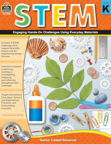 Stem: Engaging Hands-On Challenges Using Everyday Materials (Gr. K)