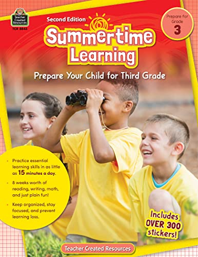 Summertime Learning, Second Edition (Prep. for Gr. 3)