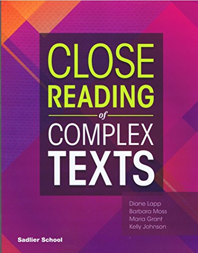 Sadlier Close Reading of Complex Texts Grade 7 Student Edition