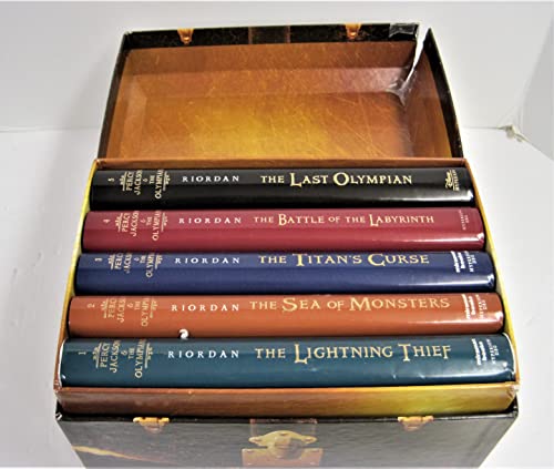 Percy Jackson and the Olympians Hardcover Boxed Set