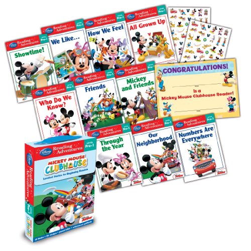 Mickey Mouse Clubhouse Reading Adventures Mickey Mouse Clubhouse Level Pre-1 Boxed Set