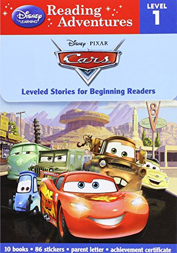 Reading Adventures Cars Level 1 Boxed Set