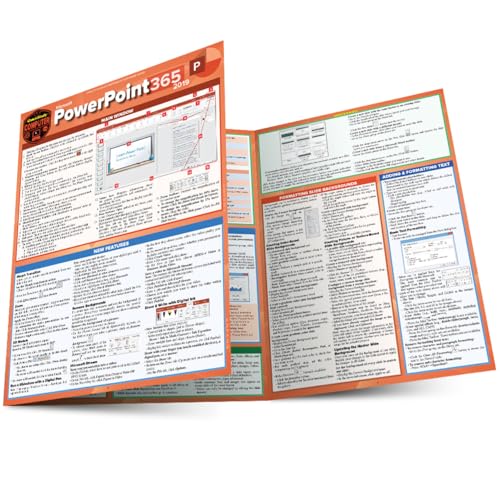 Microsoft PowerPoint 365 - 2019: A Quickstudy Laminated Software Reference Guide