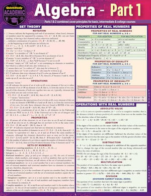 Algebra part 1