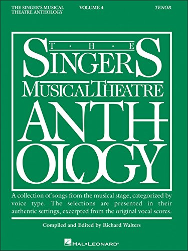 Singer's Musical Theatre Anthology - Volume 4: Tenor Book Only