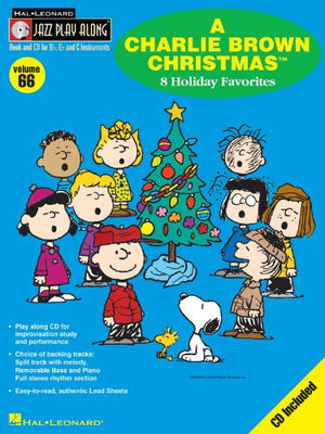 A Charlie Brown Christmas: 8 Holiday Favorites (Hal Leonard Jazz Play-Along)