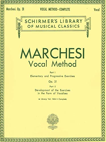 Vocal Method, Op. 31 (Complete)