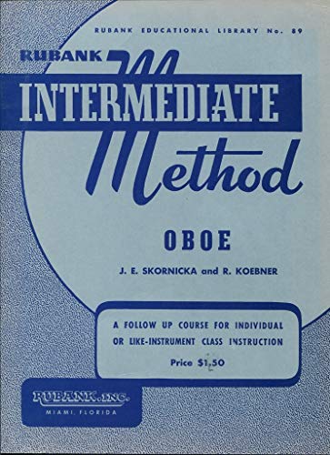 Rubank Intermediate Method - Oboe