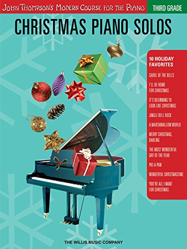 Christmas Piano Solos - Third Grade (Book Only)