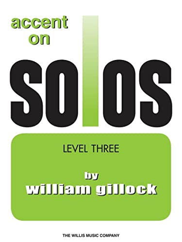 Accent on Solos Book 3. Piano Solo. (Accent on Solos - Later Elementary)