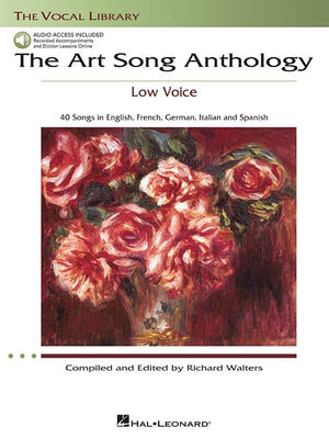 The Art Song Anthology - Low Voice Book/Online Audio