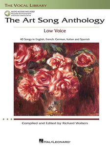 The Art Song Anthology: With 3 CDs of Recorded Diction Lessons and Piano Accompaniments the Vocal Library Low Voice 