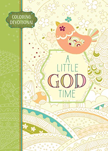 Adult Colouring Book: Little God Time Colouring Devotional,A