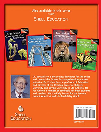 Nonfiction Comprehension Test Practice Level 3