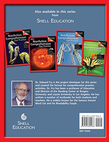 Nonfiction Comprehension Test Practice Level 5