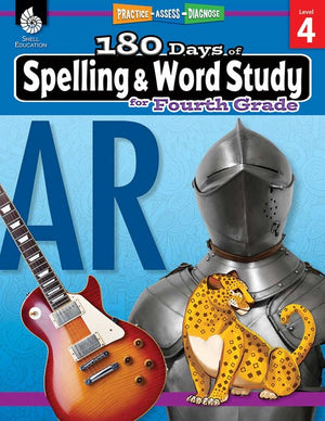 180 Days: Spelling and Word Study for Fourth Grade