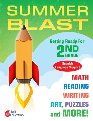 Summer Blast: Getting Ready for Second Grade (Spanish Language Support)