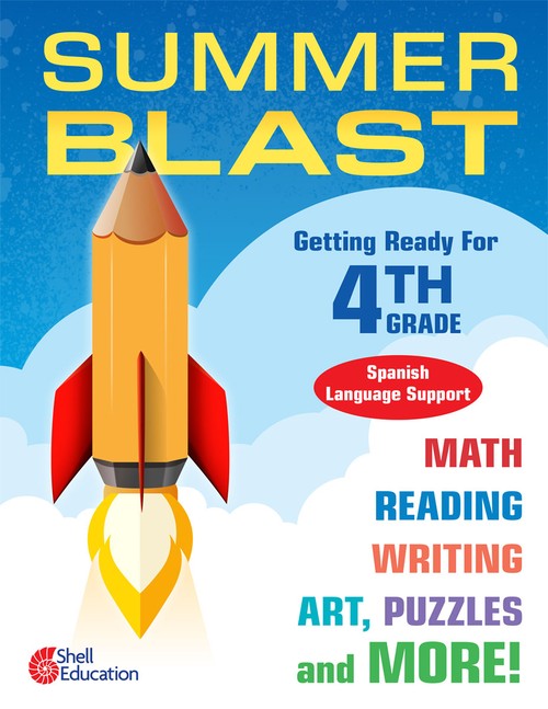 Summer Blast: Getting Ready for Fourth Grade (Spanish Language Support)