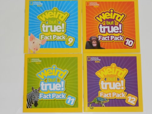 National Geographic Kids Weird but True! Fact Packs Vols: 9, 10, 11 & 12