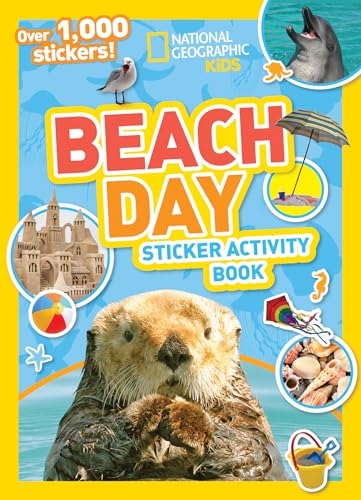 National Geographic Kids Beach Day Sticker Activity Book