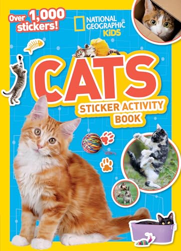 National Geographic Kids Cats Sticker Activity Book