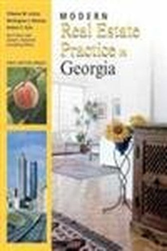Modern Real Estate Practice in Georgia 1e Update