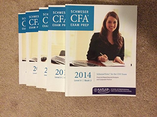 CFA : Exam Prep - Level 2 - 2014, Book 1