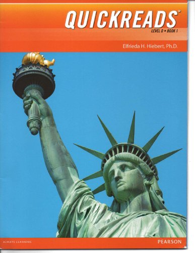 Quickreads 2012 Student Book Revised Level D Book 1