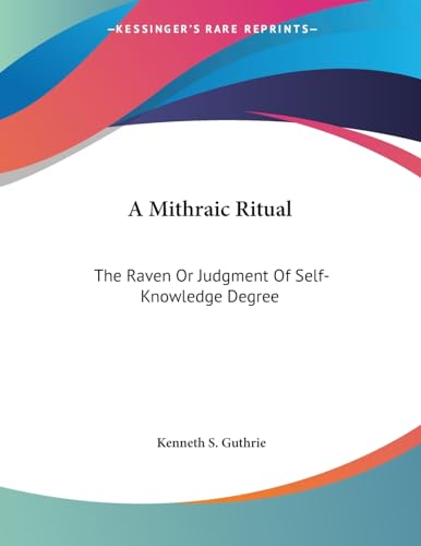 A Mithraic Ritual