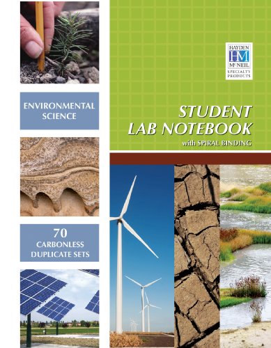 Student Lab Notebook Environmental Science 70 Carbonless Duplicate Sets