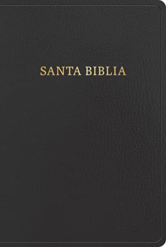 RVR 1960 Biblia Letra Gigante, Negro, Imitación Piel