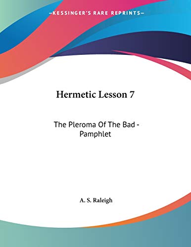 Hermetic Lesson 7