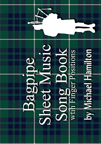 Bagpipe Sheet Music Book With Finger Positions