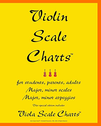 Violin Scale Charts(TM)