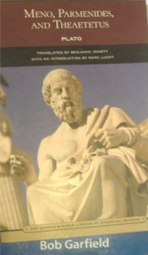 Meno, Parmenides, And Theaetetus