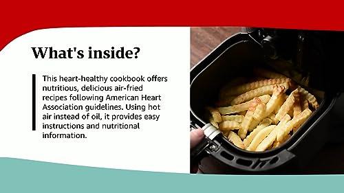 The Healthy Air Fryer Cookbook: Truly Healthy Fried Food Recipes With Low Salt, Low Fat, and Zero Guilt