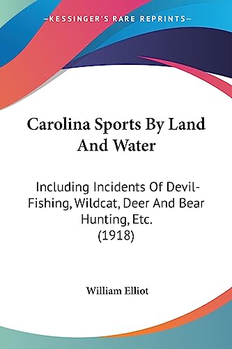Carolina Sports By Land And Water