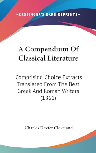 A Compendium Of Classical Literature