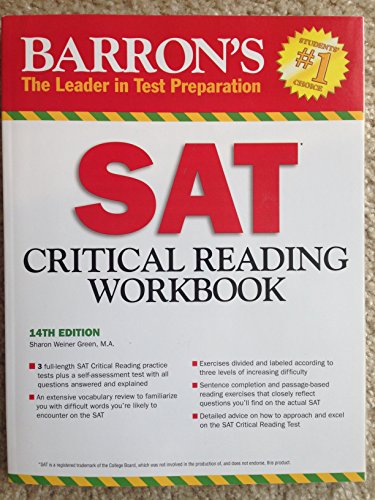SAT Critical Reading Workbook