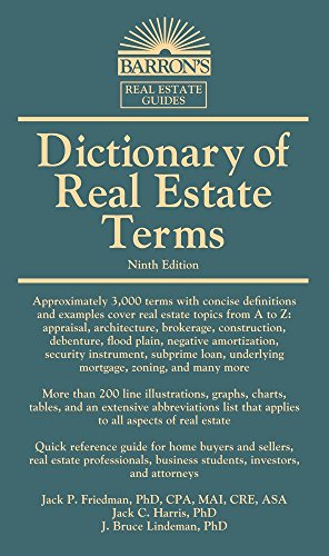 Dictionary of Real Estate Terms