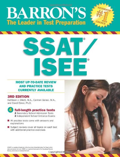Barron's SSAT/ISEE
