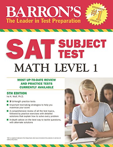 Barron's SAT Subject Test Math Level 1