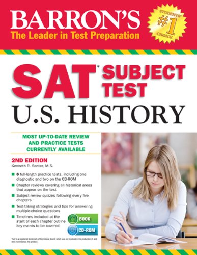 Barron's SAT Subject Test, U.S. History