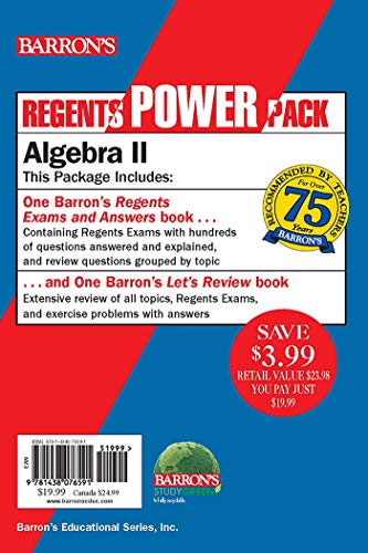 Regents Algebra II Power Pack